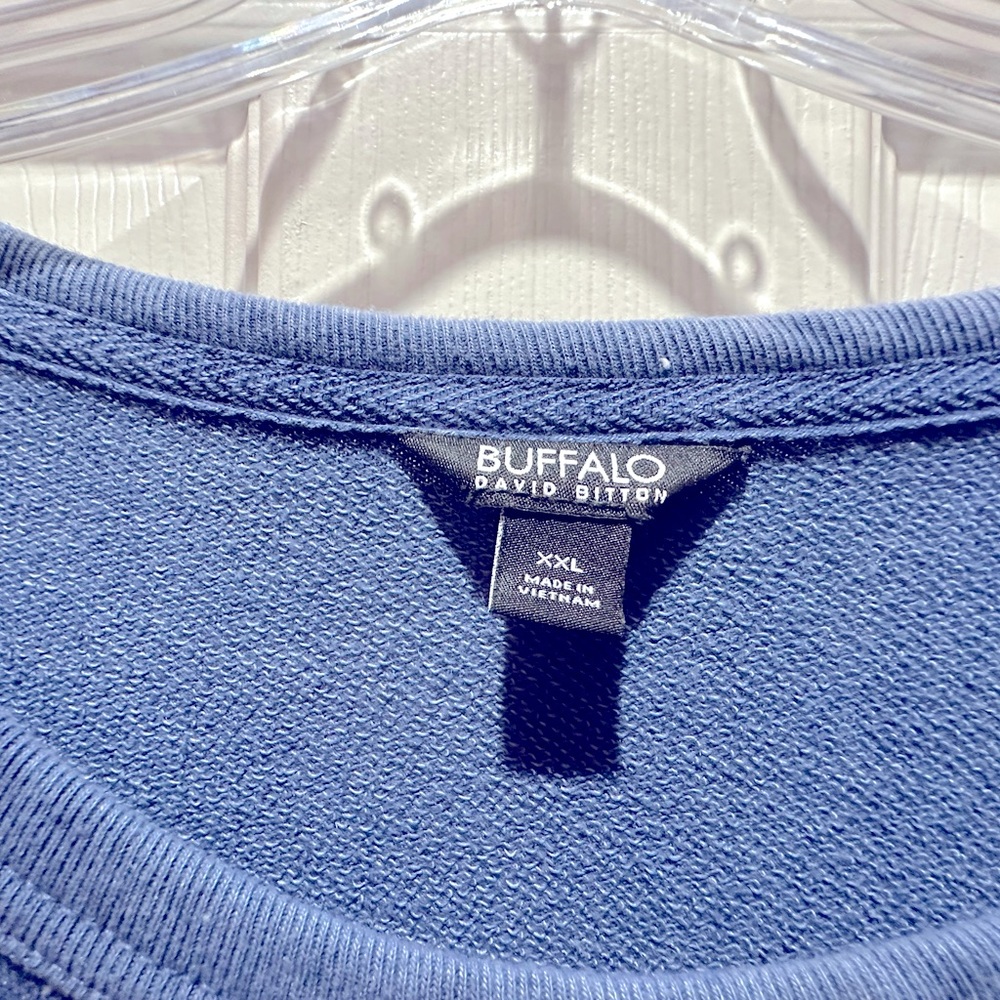 Buffalo David Bitton XXL blue sweatshirt